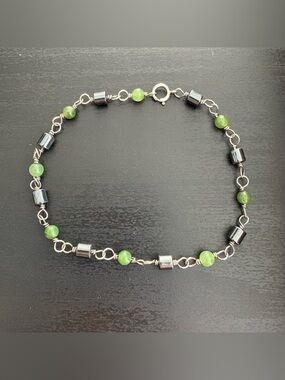 Sterling Silver Gemstone Bracelet